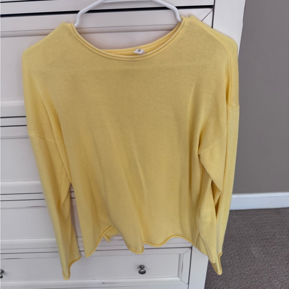 Wishlist Sunny Yellow Knit Top